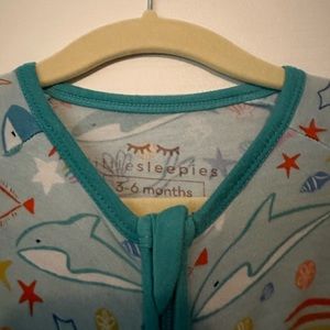 Little Sleepies 3-6 month zippies